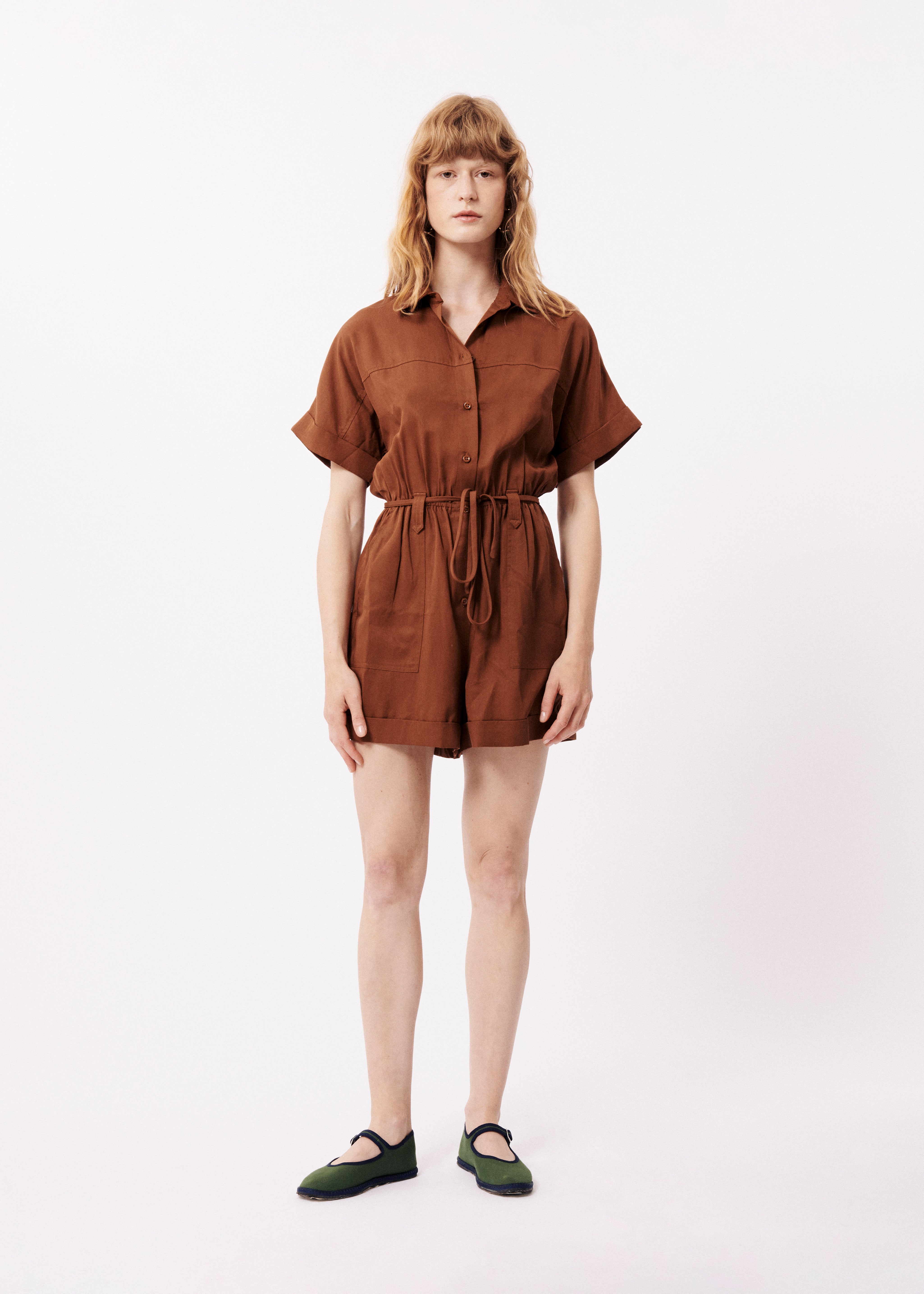 LILY Playsuit Ice brown