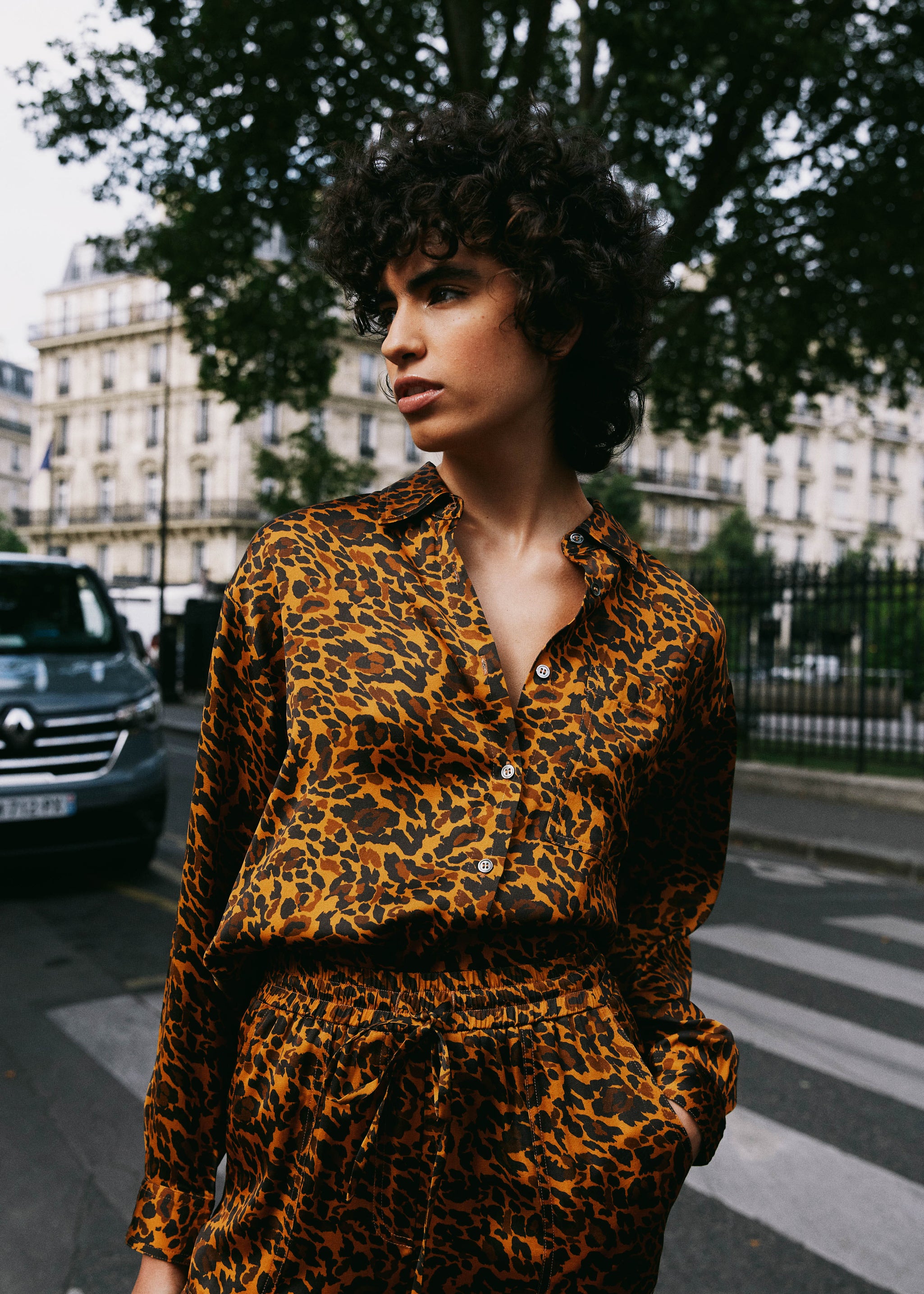 MAELLE Leopard Shirt