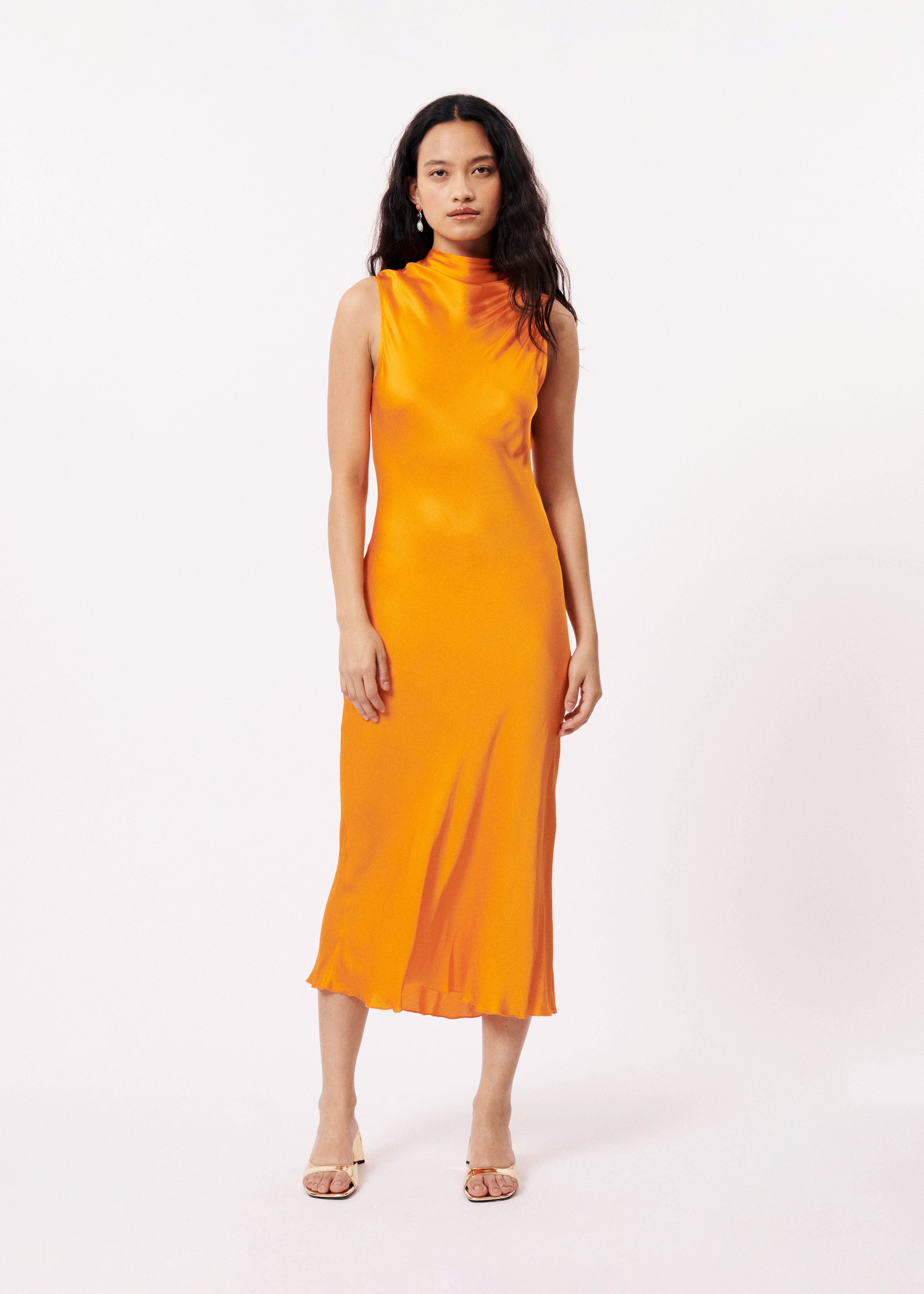 ARTEMIS Orange Dress