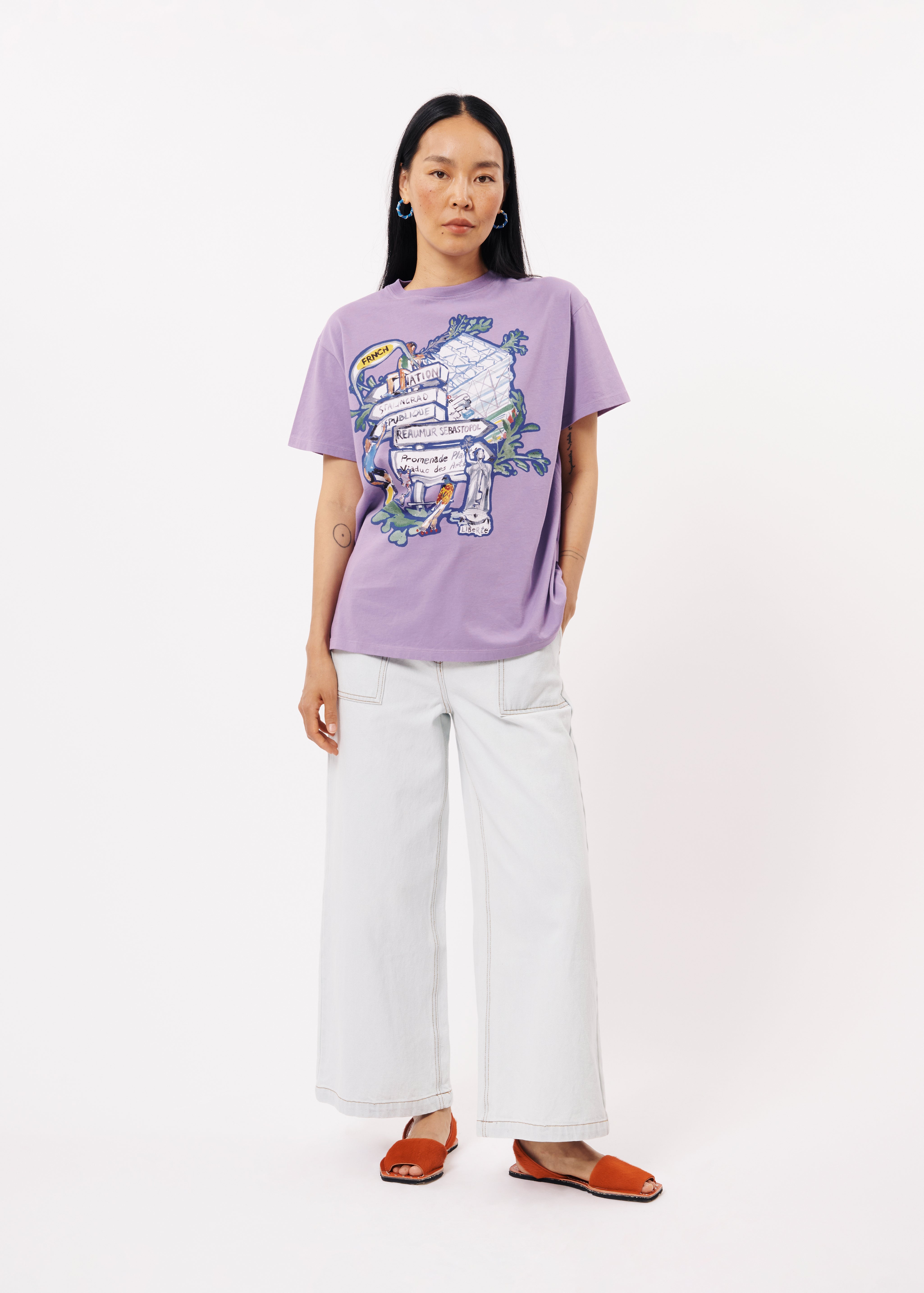 ANDIE Lilac T-shirt