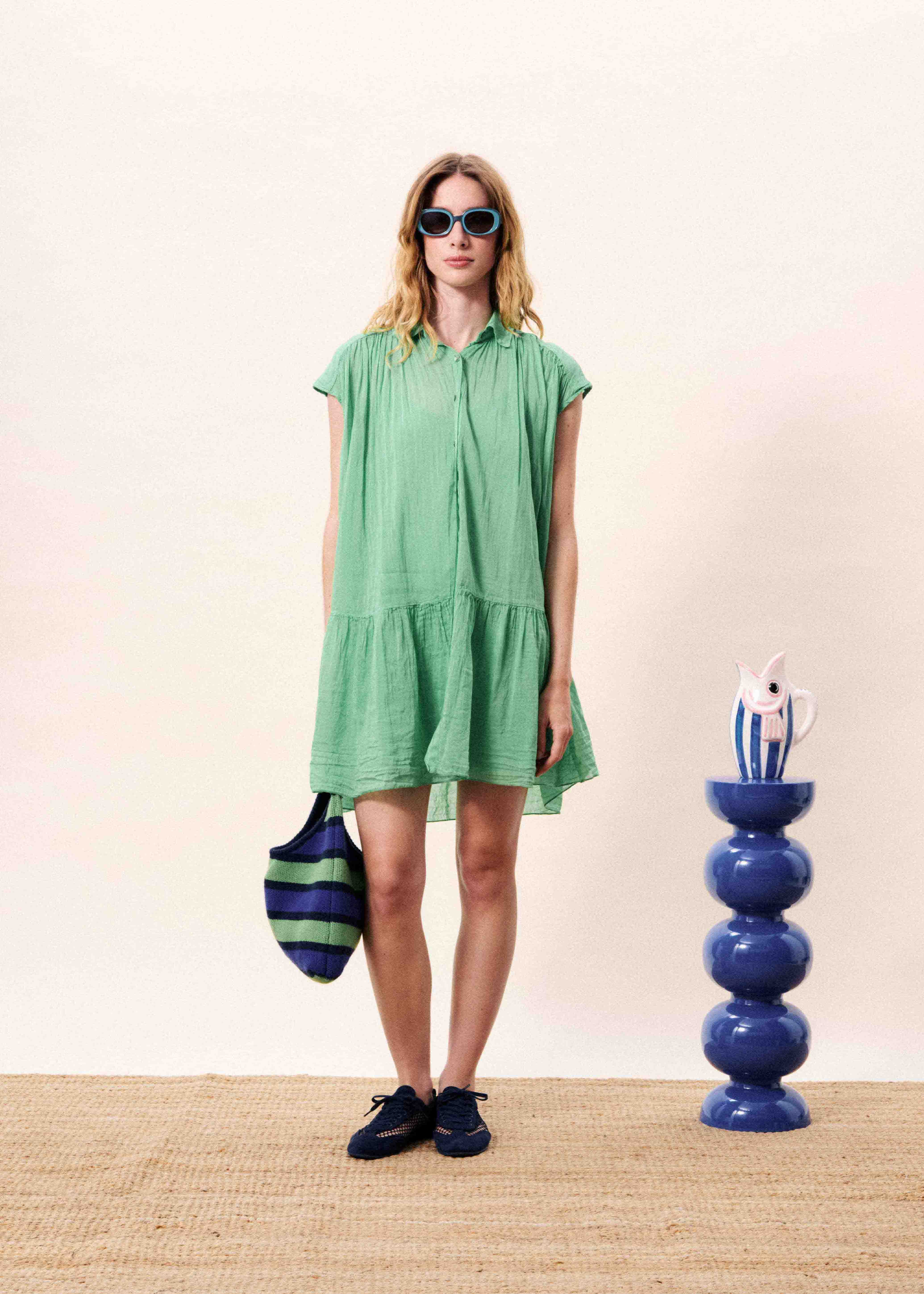 i want a green dress in french Mastering the French Garden Party Dress Code