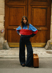 TIM trousers, midnight blue