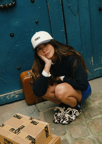 YORBEN Navy Blue Sweater