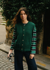 Cardigan ELSIE Grün