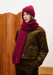 Bonnet GLYCINE Bordeaux