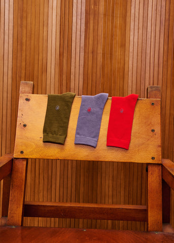 Chaussettes CORNISH Lilas