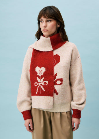 Echarpe ABELIE Creme