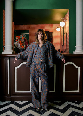 Bomber BOWIE Marron glace