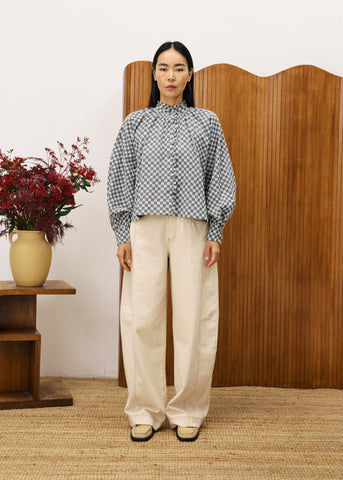 Chemise ZINNIA Bleu jean