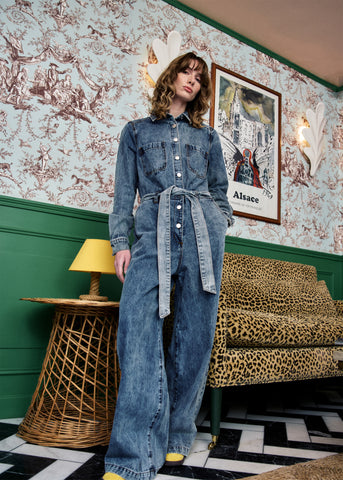 Combinaison VERVEINE Bleu jean