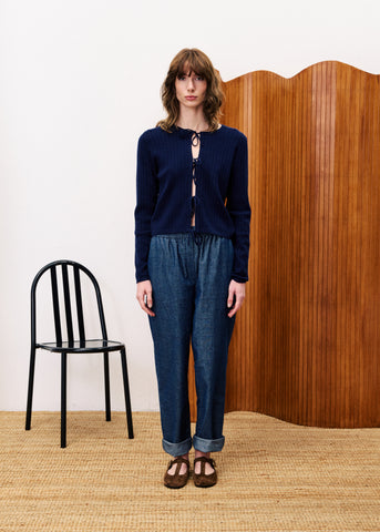 Pantalon OXALIS Bleu marine