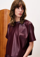 BAZIN Bordeaux T-shirt