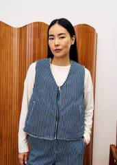 CYMRIC Blue Denim Vest