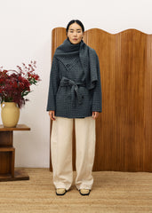 SHADOW Navy Blue Coat