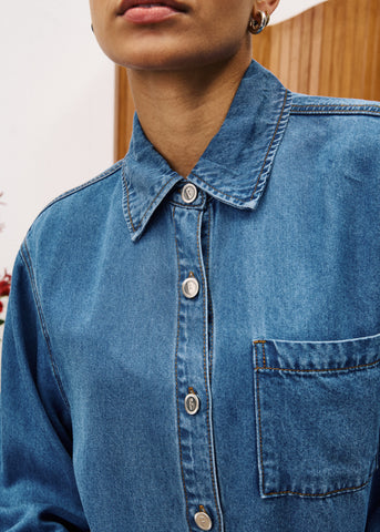 Chemise MELISSE Bleu jean