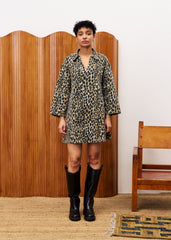 CHARDON Leopard jurk