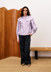 ACHILLEE Purple Shirt