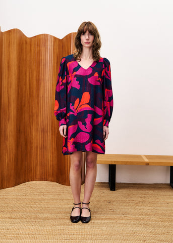 Robe CALLIE Geo flowers