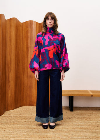 Blouse MISTIGRI Geo flowers