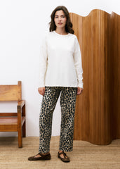 T-shirt MONSTERA Creme