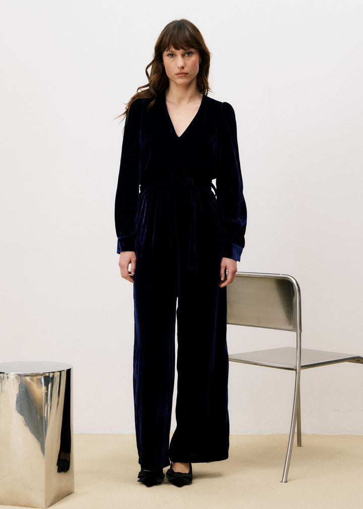 Jumpsuit CLIFFORD Marineblauw