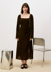 Jurk THELMA Marron glace