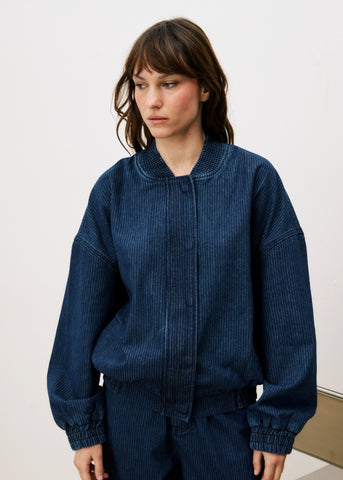 Bomber GLORIA Bleu jean