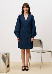 DALIDA Blue Denim Dress