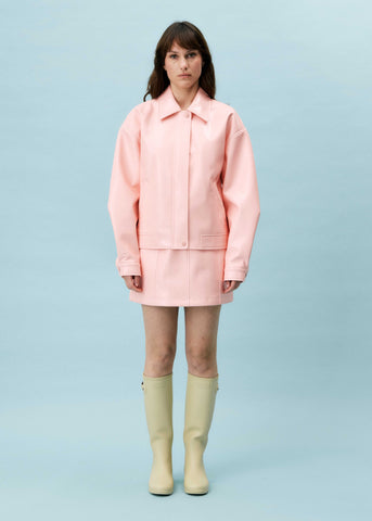 CEREN Pink Bomber Jacket