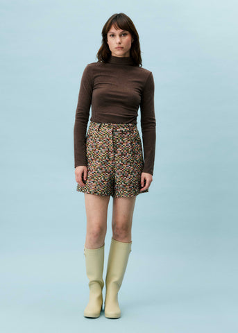 Top PAPILIO Marron glace