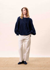 BELHARRA Shirt Navy Blue