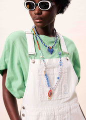 MERMADIA Cream Overalls