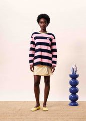 Top GALIANA Bleu marine