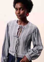 Blouse AMURINA Bleu jean