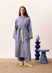 Trench POCAHONTAS Bleu azur