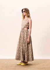 STELLARIA Dress Brown Ice