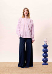 BRIELLE Lilac Blouse