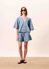 CITRINE Blouse Light Blue