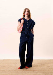 LUDWIGIA Jumpsuit Navy Blue