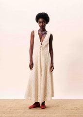 FLORIPA Cream Dress