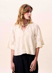 MARESIAS Cream Blouse