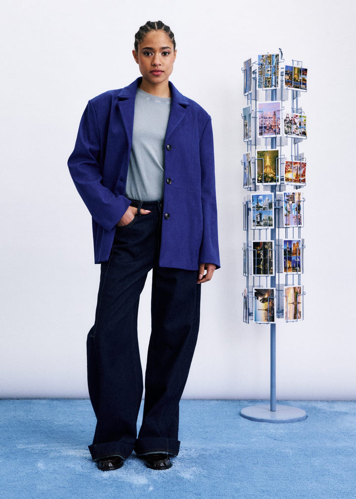 Blazer GEOJE Elektrisch blauw