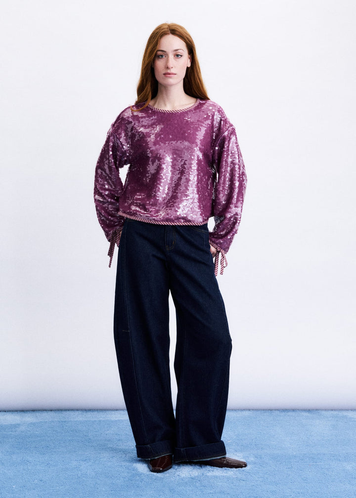 Blouse BIRYONG Paars