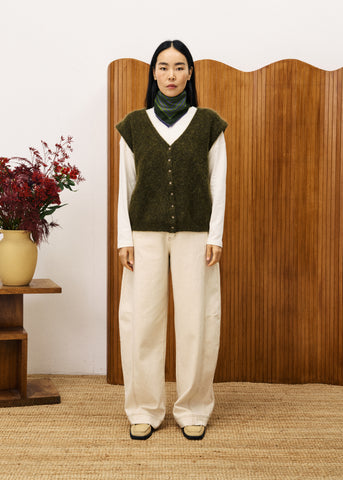 Cardigan KUKICHA Kaki