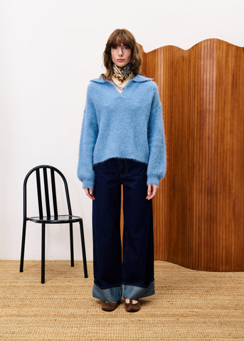 Polo JOSSE Bleu jean