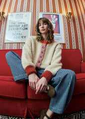 CYCLAMEN Cream Cardigan