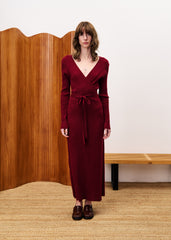 Jurk GERMINI Bordeaux