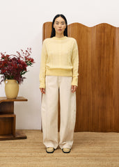 Vetiver Butter Sweater