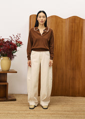 TRIOLET Ice Brown Sweater