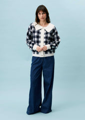 BOURGEON Cardigan Navy Blue